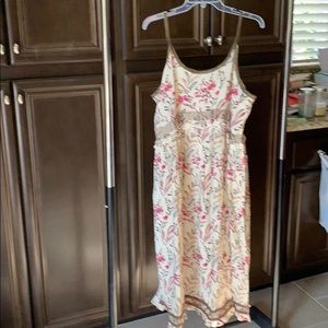 Dress midi length. Brand new. Never worn.